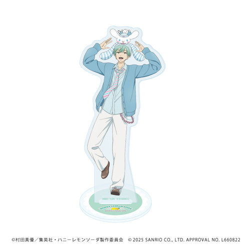 『ハニーレモンソーダ×サンリオキャラクターズ』アクリルスタンド06/瀬戸 悟×シナモロール(等身イラスト)
